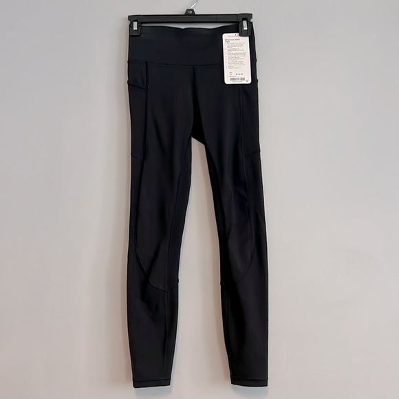 LK New Lululemon Mind Over Miles High Rise Run Leggings Tights Pants Womens 4 S - Picture 5 of 17